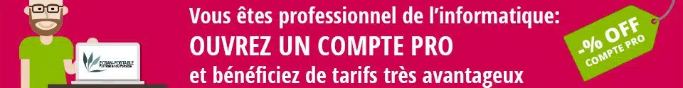 Tarif avantageux du compte professionnel
