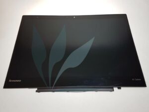 Module écran QHD (dalle + vitre tactile + bezel) neuf pour Lenovo Thinkpad X1 carbon 3ème génération (type 20BS 20BT)