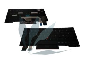 Clavier français neuf d'origine Lenovo pour Lenovo Thinkpad X390 (20Q0, 20Q1)