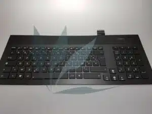 Clavier français rétro-éclairé pour Asus G74