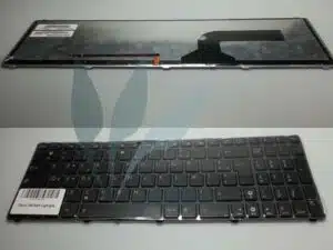 Clavier français gris foncé pour Asus VX7 touches rétro-éclairées