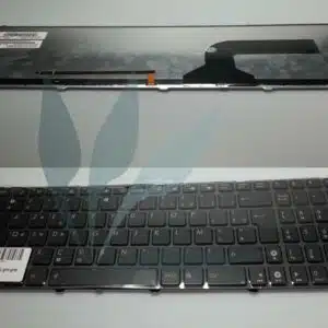 Clavier français gris foncé pour Asus G72 touches rétro-éclairées