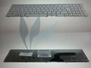 Clavier français blanc pour Asus R704VC