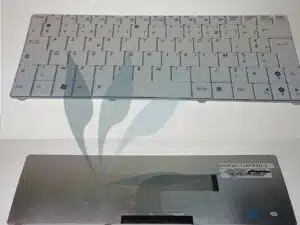 Clavier fancais blanc neuf pour Asus EeePC 1101