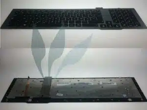 Clavier francais rétro-éclairé neuf avec cadre pour Asus G75