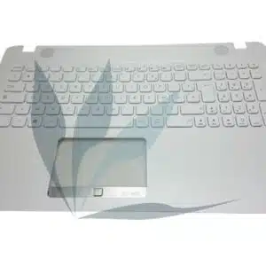 Clavier français avec repose-poignets blanc neuf d'origine Asus pour Asus X541U