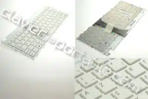 Clavier francais blanc neuf pour Asus EeePC 1015