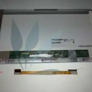 Dalle LCD 17.3 pouces WXGA HD+ LED+Cable adaptateur Brillante pour Asus N N71 (Si le connecteur de votre dalle est du coté opposé à celui de la dalle de notre photo, sinon commandez le modèle sans câble)
