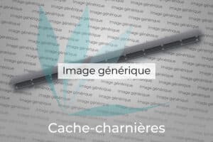 Cache-charnières gris pour Asus V301LA