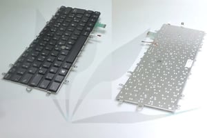 Clavier français noir rétro-éclairé pour Sony SVD-1121