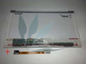 Dalle LCD 15.6 pouces WXGA HD Brillante +Câble adaptateur  pour MSI CX500 (Si le connecteur de votre dalle est du coté opposé à celui de la dalle de notre photo, sinon commandez le modèle sans câble)