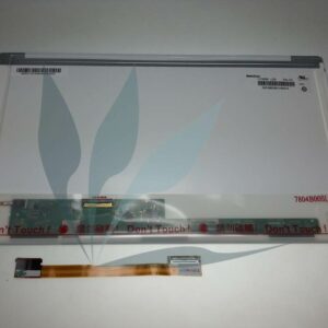 Dalle LCD 15.6 pouces WXGA HD LED+Cable adaptateur Brillante pour HP/COMPAQ Pavilion DV6-1000 (Si le connecteur de votre dalle est du coté opposé à celui de la dalle de notre photo, sinon commandez le modèle sans câble)