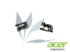 Paire de charnières droite / gauche neuve d'origine Acer pour Acer Aspire S5-371