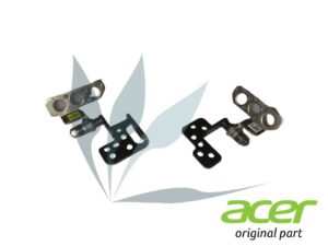 Paire de charnières (droite/gauche) neuve d'origine Acer pour Acer Aspire A315-54K