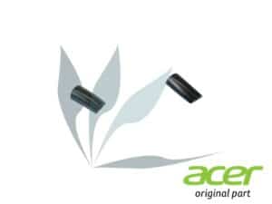 Cache-charnières droite/gauche argent neufs d'origine Acer pour Acer Aspire S5-371T
