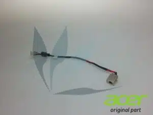 Connecteur d'alimentation carte mère sur câble 65W architecture Discrete neuf d'origine Acer pour Acer Aspire V5-561G
