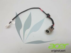 Connecteur d'alimentation carte mère sur câble 40W - neuf d'origine Acer - pour Acer Aspire E5-511P