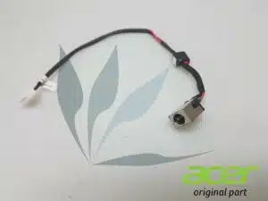 Connecteur d'alimentation carte mère sur câble 40W - neuf d'origine Acer - pour Acer Aspire V3-572