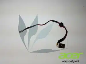 Connecteur d'alimentation carte mère sur câble 65W neuf d'origine Acer pour Acer Travelmate TM5740Z