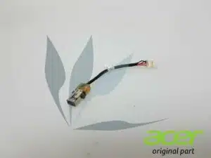 Connecteur d'alimentation carte mère sur câble neuf d'origine Acer pour Acer Travelmate TMX349-M