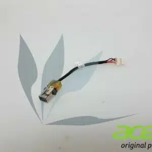 Connecteur d'alimentation carte mère sur câble neuf d'origine Acer pour Acer Travelmate TMX349-M