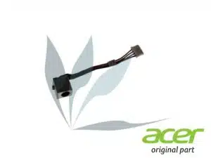 Connecteur d'alimentation carte mère sur câble neuf d'origine Acer pour Acer Aspire A517-51G