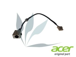 Connecteur d'alimentation carte mère sur câble 45W neuf d'origine Acer pour Acer Aspire E5-575
