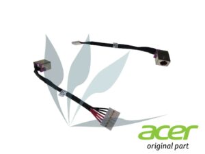 Connecteur d'alimentation carte mère sur câble neuf d'origine Acer pour Acer Aspire VX5-591G