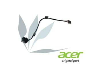 Connecteur d'alimentation carte mère sur câble 45W neuf d'origine Acer pour Acer Aspire A315-31