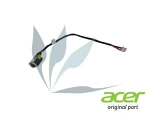 Connecteur d'alimentation carte mère sur câble 65W Discrete neuf d'origine Acer pour Acer Aspire A315-41