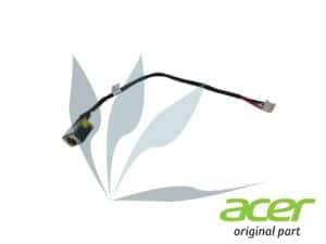 Connecteur d'alimentation carte mère sur câble 65W neuf d'origine Acer pour Acer Aspire A615-51