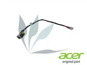 Connecteur d'alimentation carte mère sur câble 65W Discrete neuf d'origine Acer pour Acer Aspire A315-53G