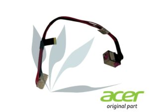 Connecteur d'alimentation carte mère sur câble neuf d'origine Acer pour Acer Aspire A715-72G