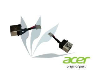 Connecteur d'alimentation carte mère sur câble 45W UMA neuf d'origine Acer pour Acer Aspire A317-52