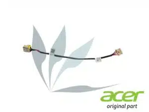 Connecteur d'alimentation carte mère 65W sur câble neuf d'origine pour Acer Aspire V3-574