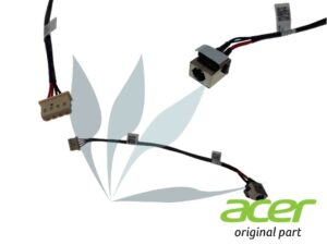 Connecteur d'alimentation carte mère sur câble 45W neuf d'origine Acer pour Acer Aspire E5-552