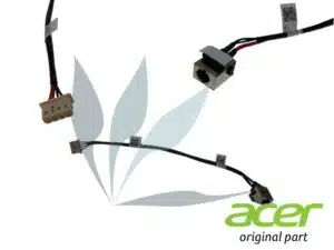 Connecteur d'alimentation carte mère sur câble 45W neuf d'origine Acer pour Acer Aspire V3-574