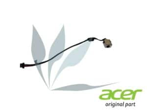 Connecteur d'alimentation carte mère sur câble 40W neuf d'origine Acer pour Acer Aspire V5-171