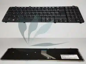 Clavier francais noir Mat pour pavilion DV6-1***