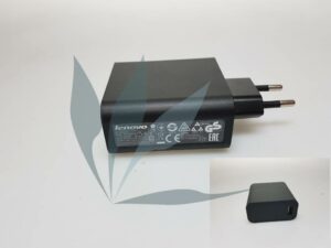 Chargeur d'origine constructeur 20V 2A pour Lenovo Yoga 500