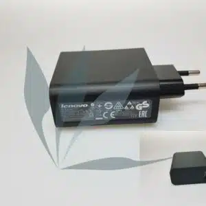 Chargeur d'origine constructeur 20V 2A pour Lenovo Yoga 900-13ISK
