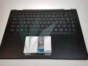 Clavier français avec repose-poignets noir neuf d'origine Lenovo pour Lenovo Yoga 500-14ACL