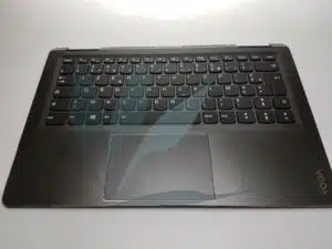 Clavier français avec repose-poignets noir pour Lenovo Yoga 710-14IKB