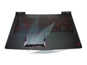 Clavier français avec repose-poignets neuf d'origine Lenovo pour Lenovo Legion Y520-15IKBM (attention, version pour modèles 80WK)