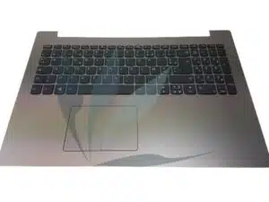 Clavier français avec repose-poignets argent neuf d'origine Lenovo pour Lenovo Ideapad 320-15IAP