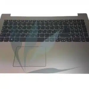 Clavier français avec repose-poignets argent neuf d'origine Lenovo pour Lenovo Ideapad 320-15ABR