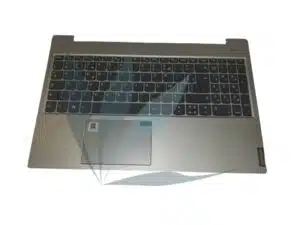 Clavier français avec repose-poignets gris neuf d'origine Lenovo pour Lenovo Ideapad S340-15API