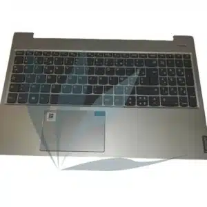 Clavier français avec repose-poignets gris neuf d'origine Lenovo pour Lenovo Ideapad S340-15IWL