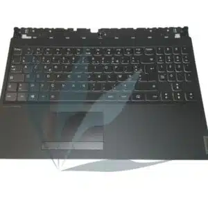 Clavier français avec repose-poignets noir et touchpad neuf d'origine Lenovo pour Lenovo Legion Y540-15IRH