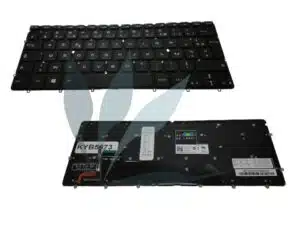 Clavier français rétro-éclairé neuf pour Dell XPS 12 9Q33